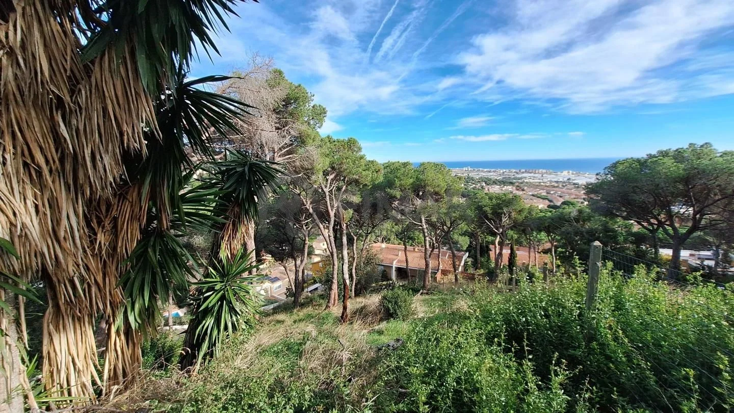 Parcela edificable con vistas al mar, 1.816 m²