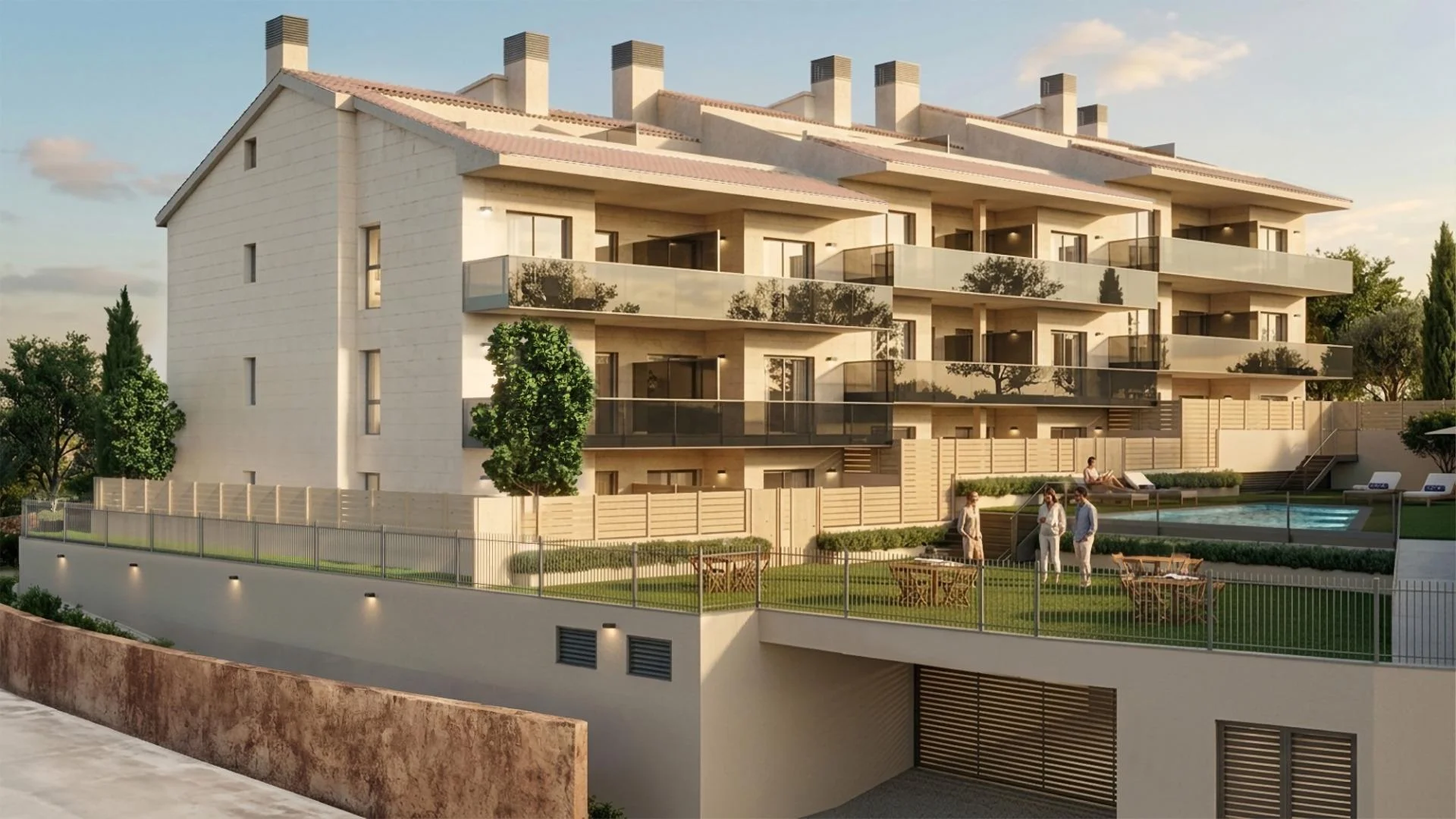 Piso de obra nueva en Cabrera de Mar, tres dormitorios
