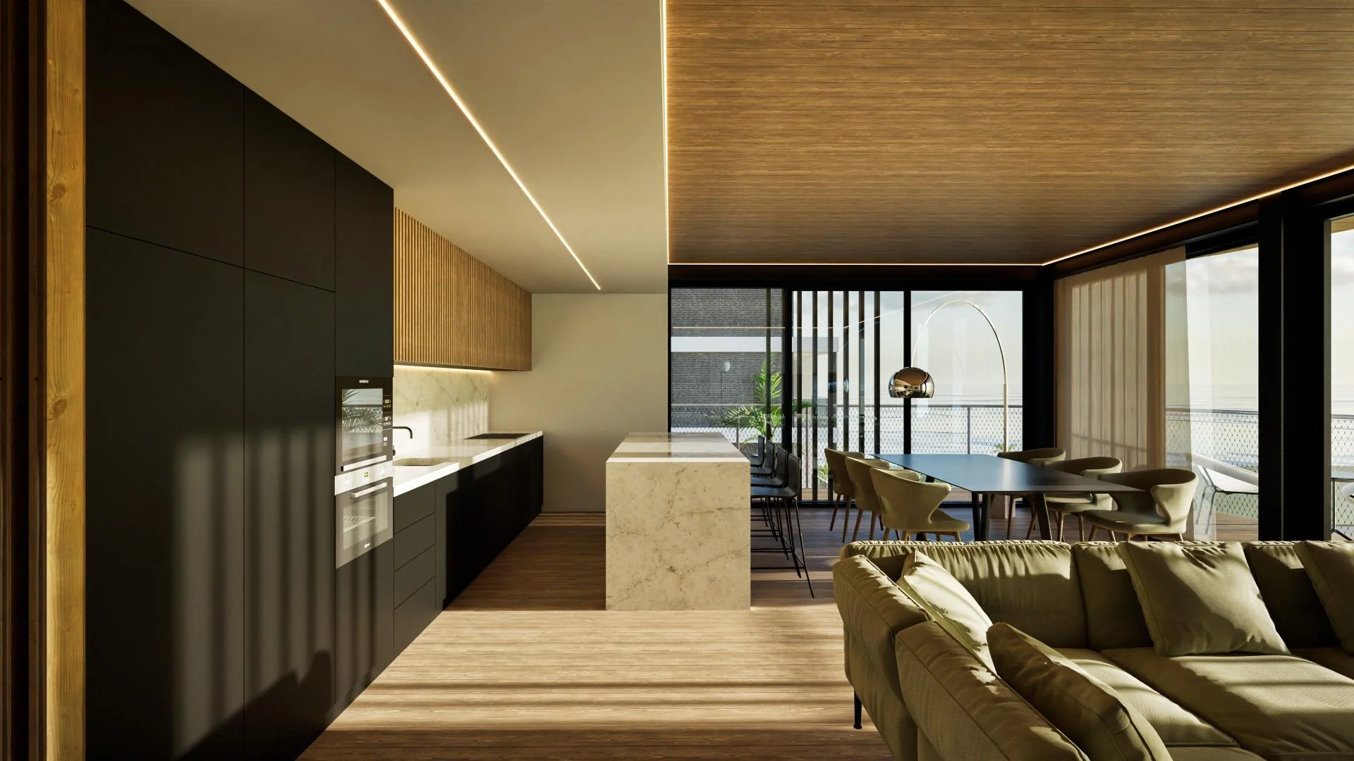 Off-plan Mataró flat, 3 bedrooms
