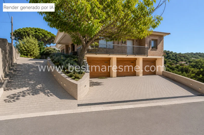 Casa para reformar en Cabrils con gran parcela
