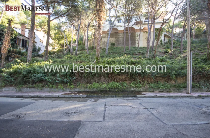 Buildable plot with mountain views