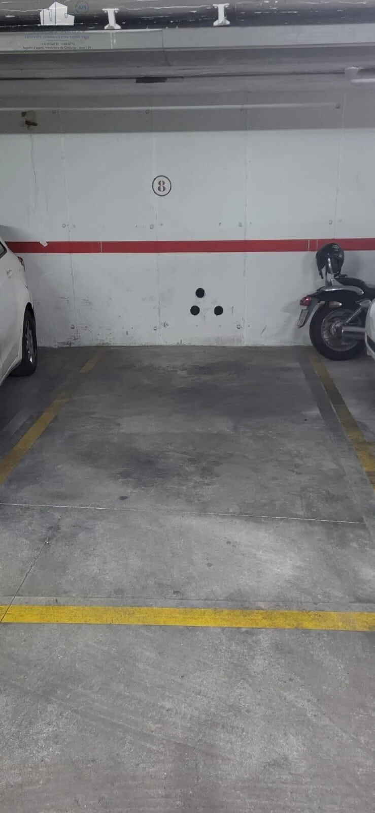 Plaza de parking céntrica de 28 m²