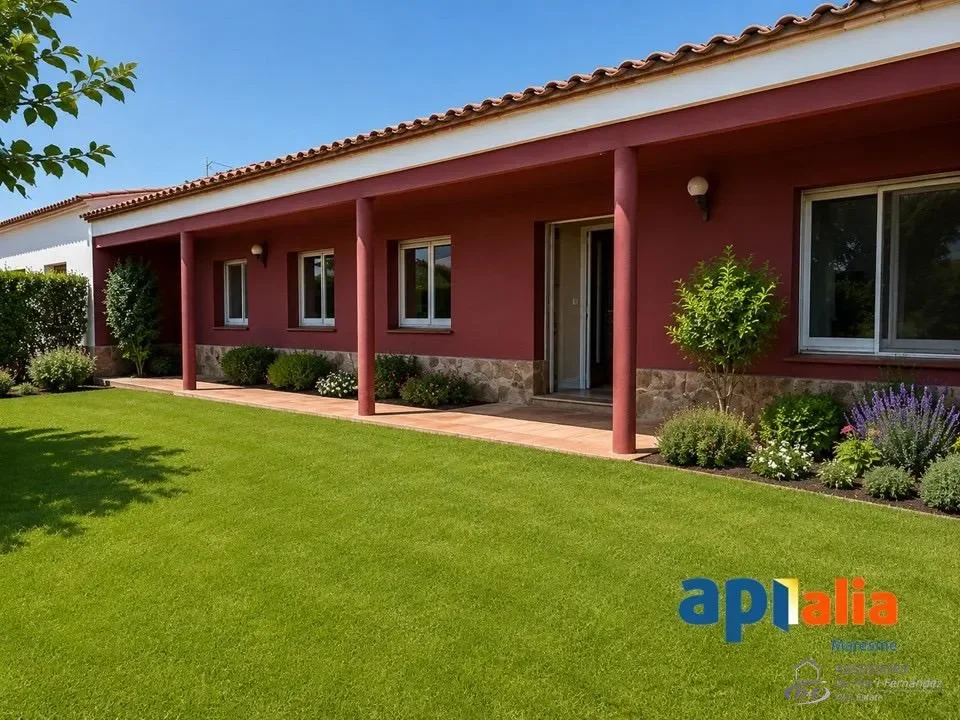 Casa rústica con terreno agrícola