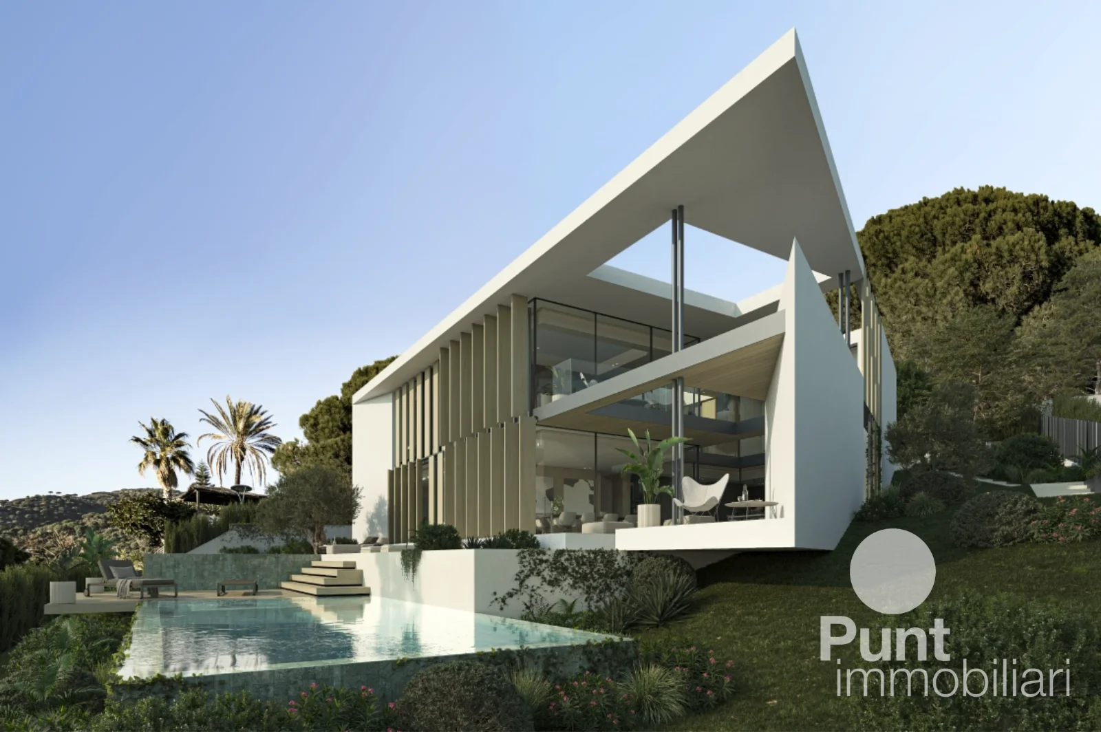 Chalet de lujo con vistas al mar y 5 suites