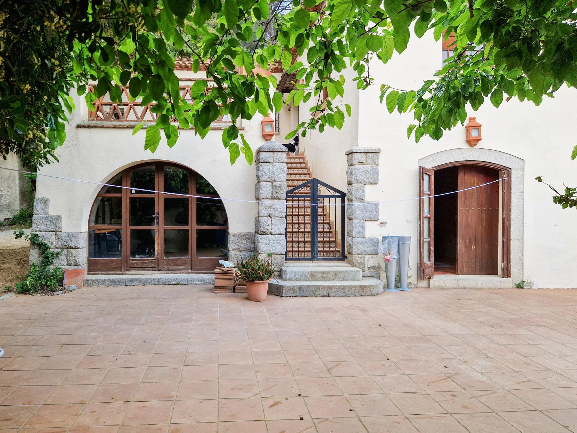 Masía reformada con doble vivienda