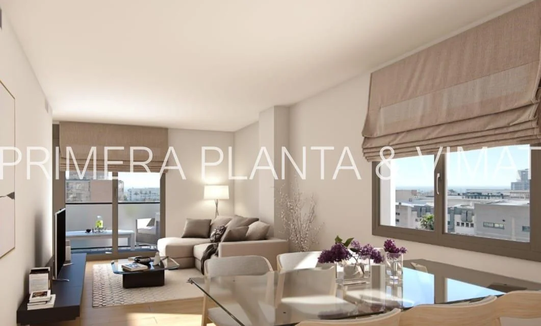 New-build Eixample flat, 2 bedrooms