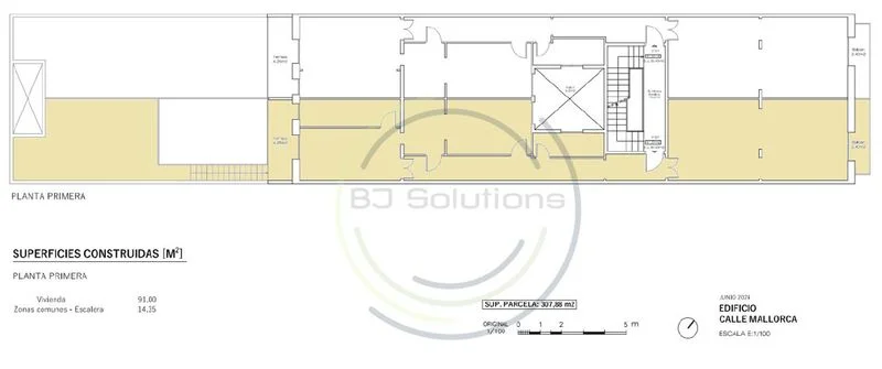 Historic Quadrat d’Or flat with terrace