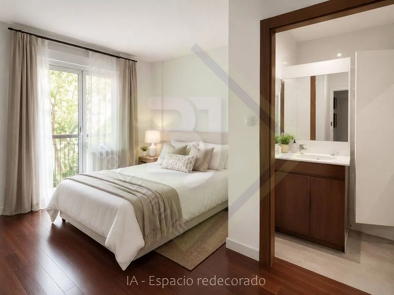 Bright four-bedroom flat in Les Tres Torres