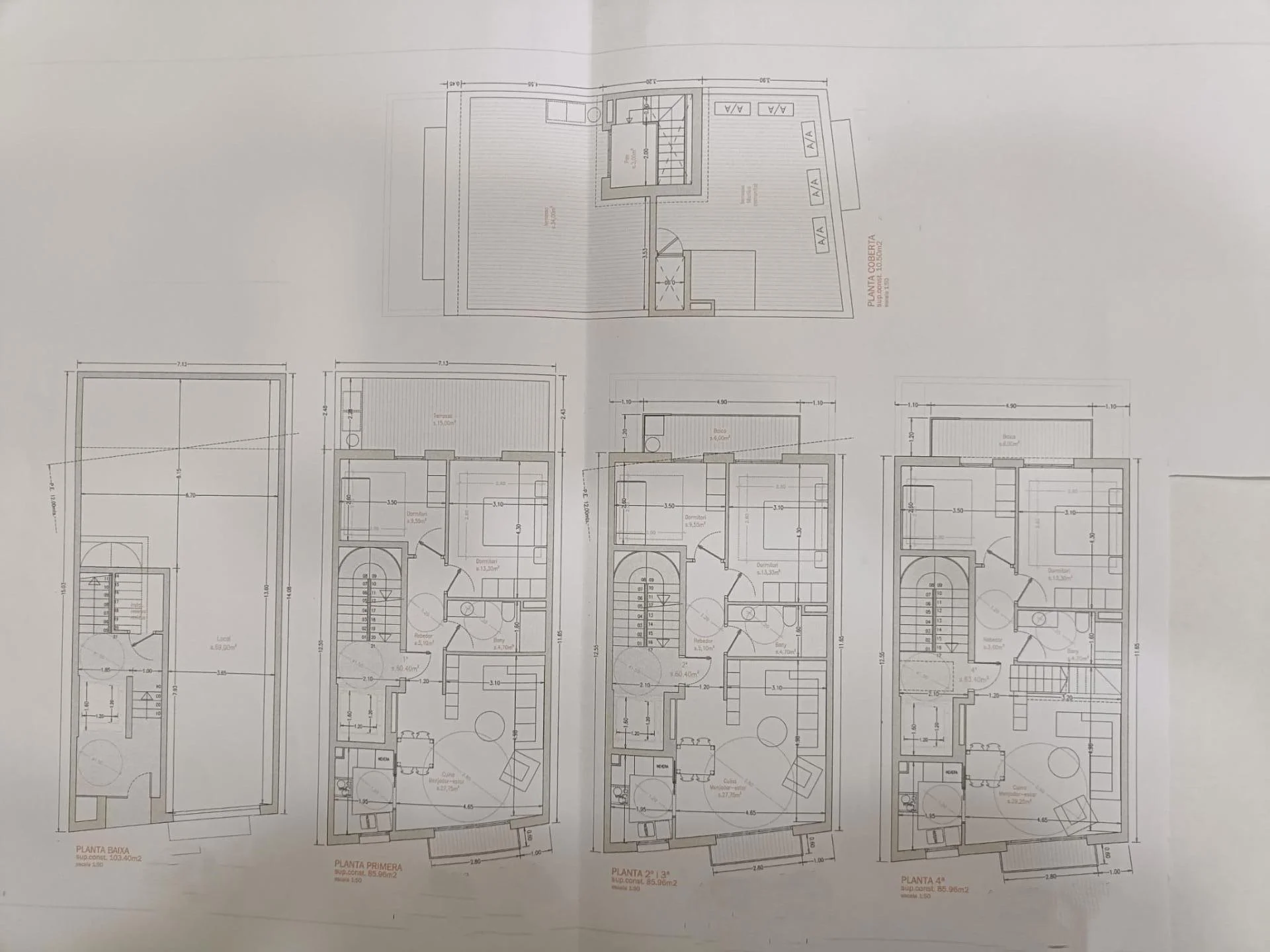 Mataró building plot with utilities
