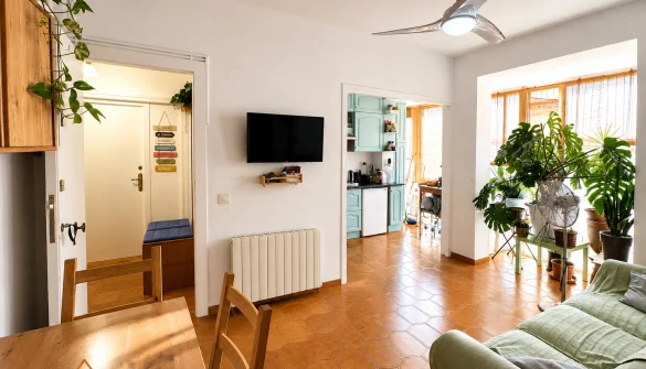 Piso junto a la playa con loft independiente