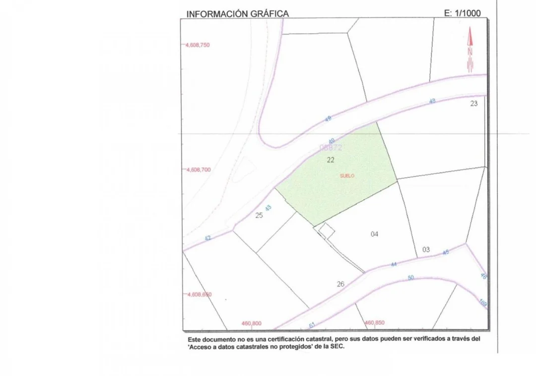 Solar edificable en Collsacreu, 1.150 m²