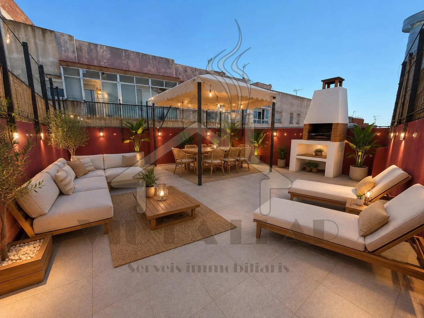 Four-bedroom flat in Els Molins