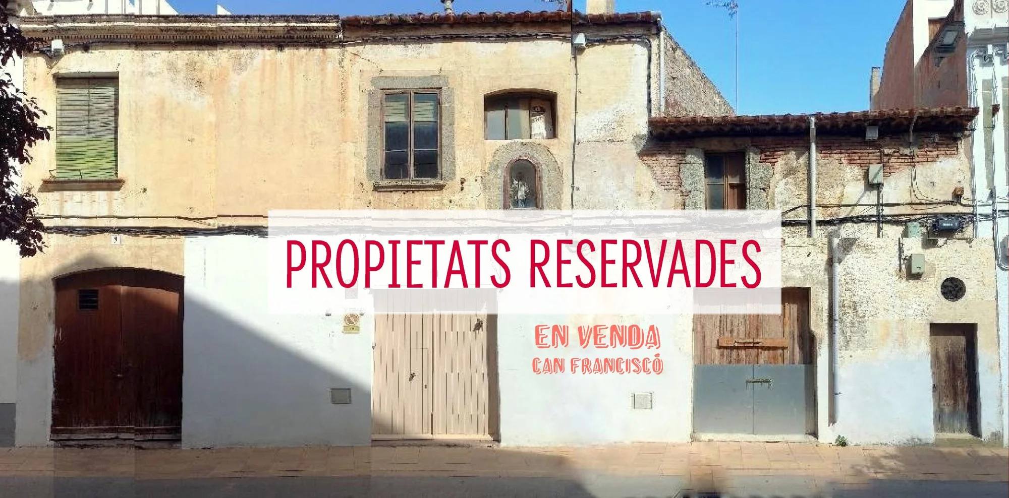 Casa histórica en Vilassar para rehabilitar