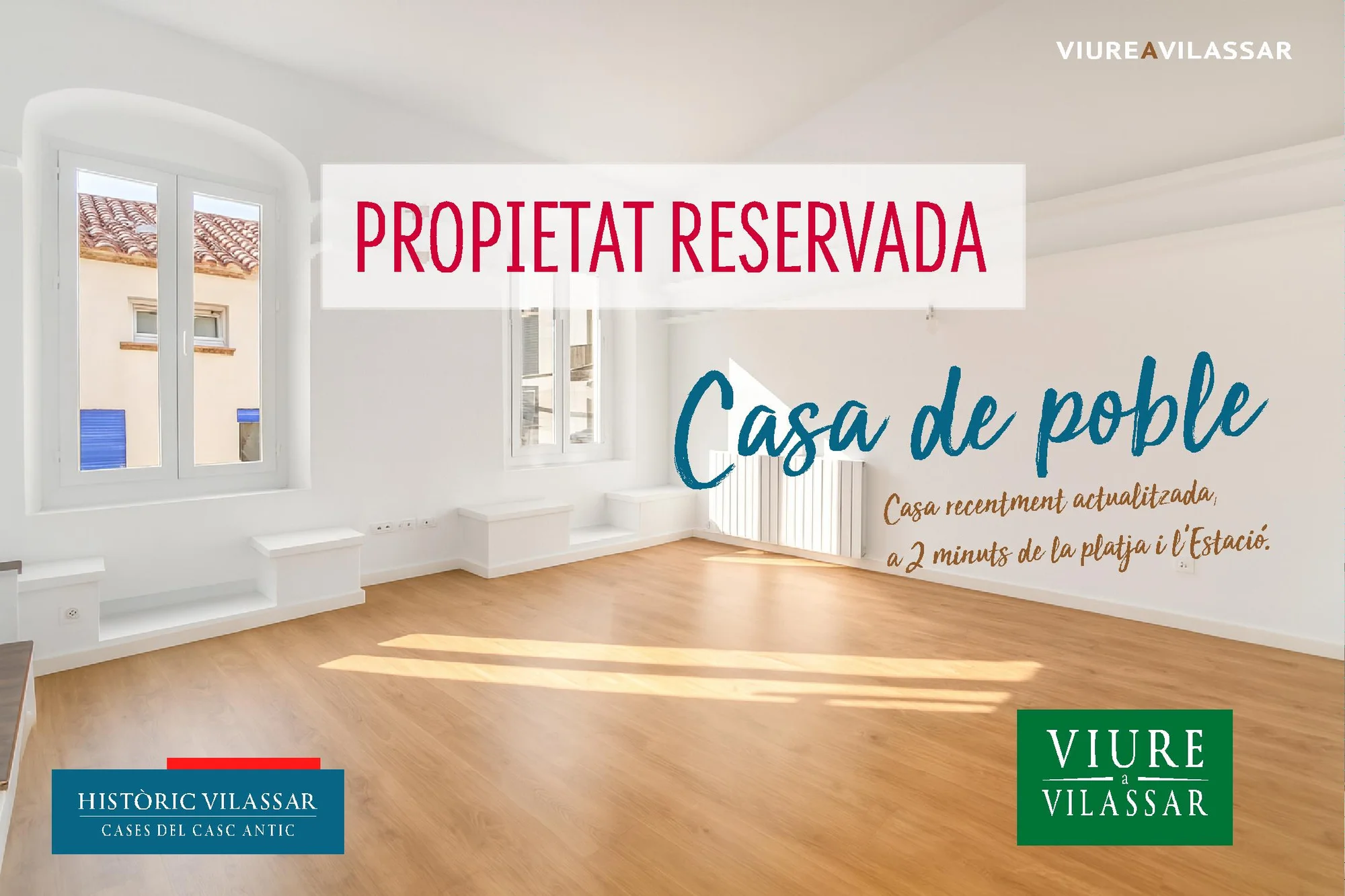 Casa esquinera cerca de playa, 2 dormitorios