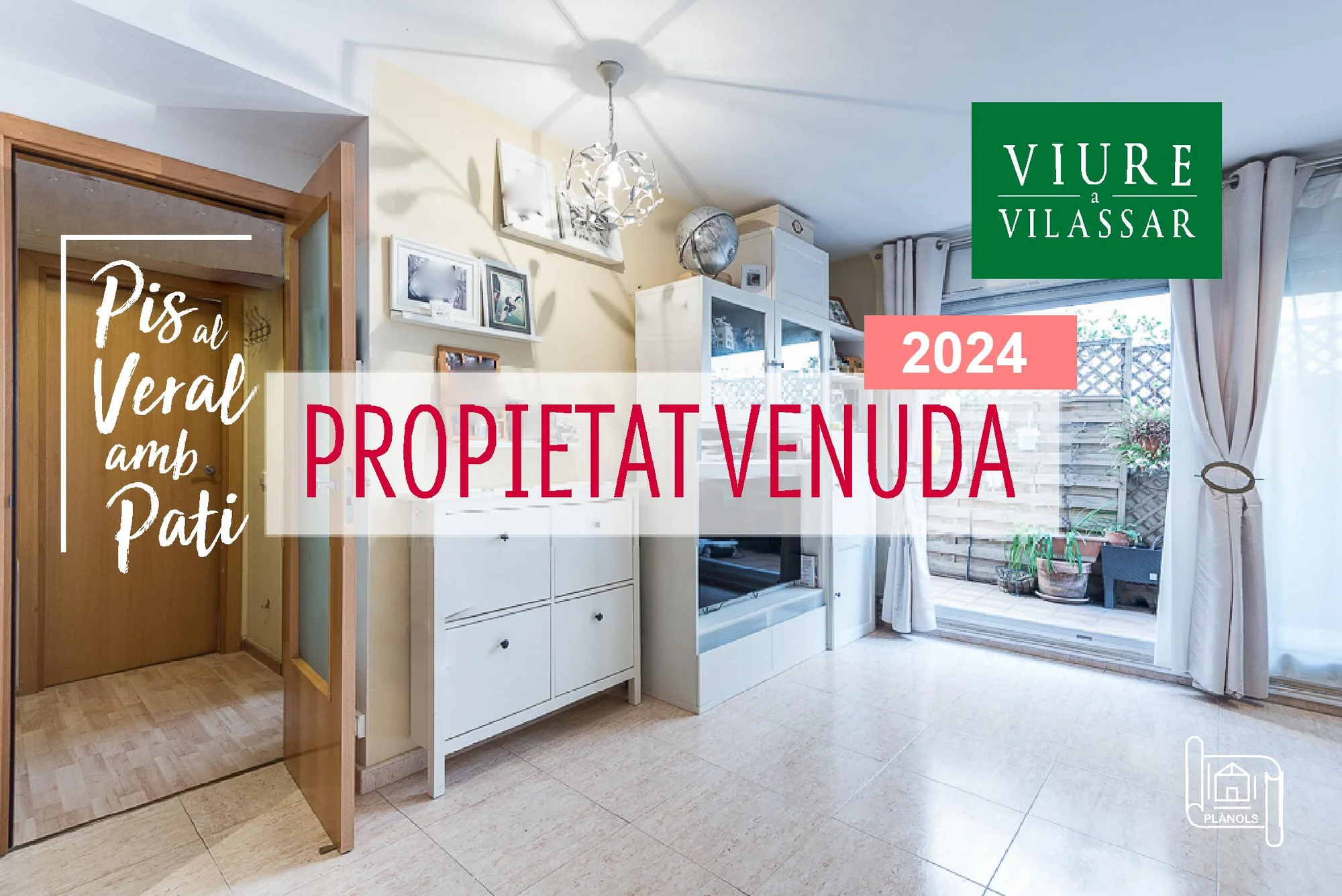 Terrace flat in Veral d'Ocata