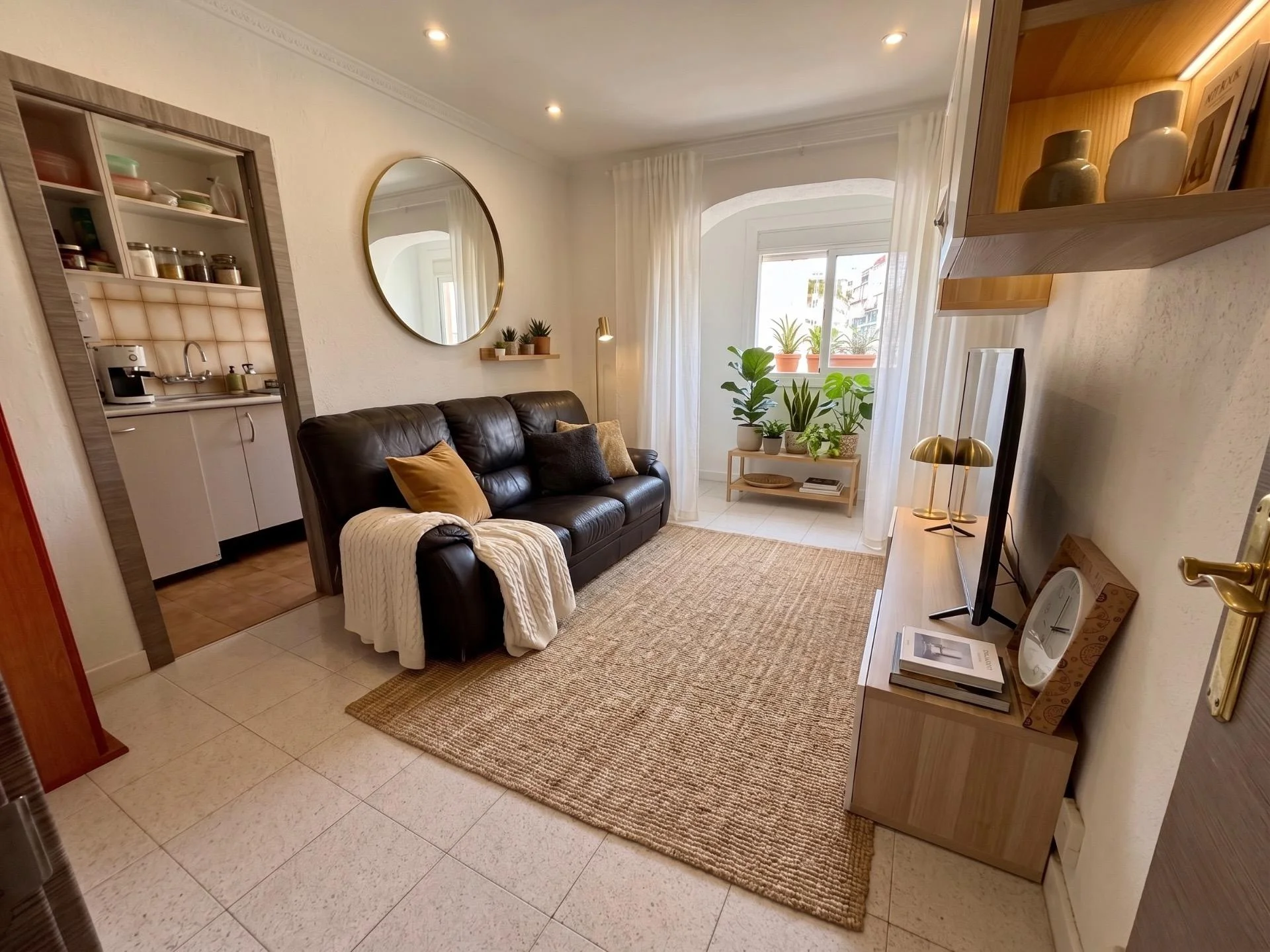 Three-bedroom flat in Cerdanyola Sur, Mataró