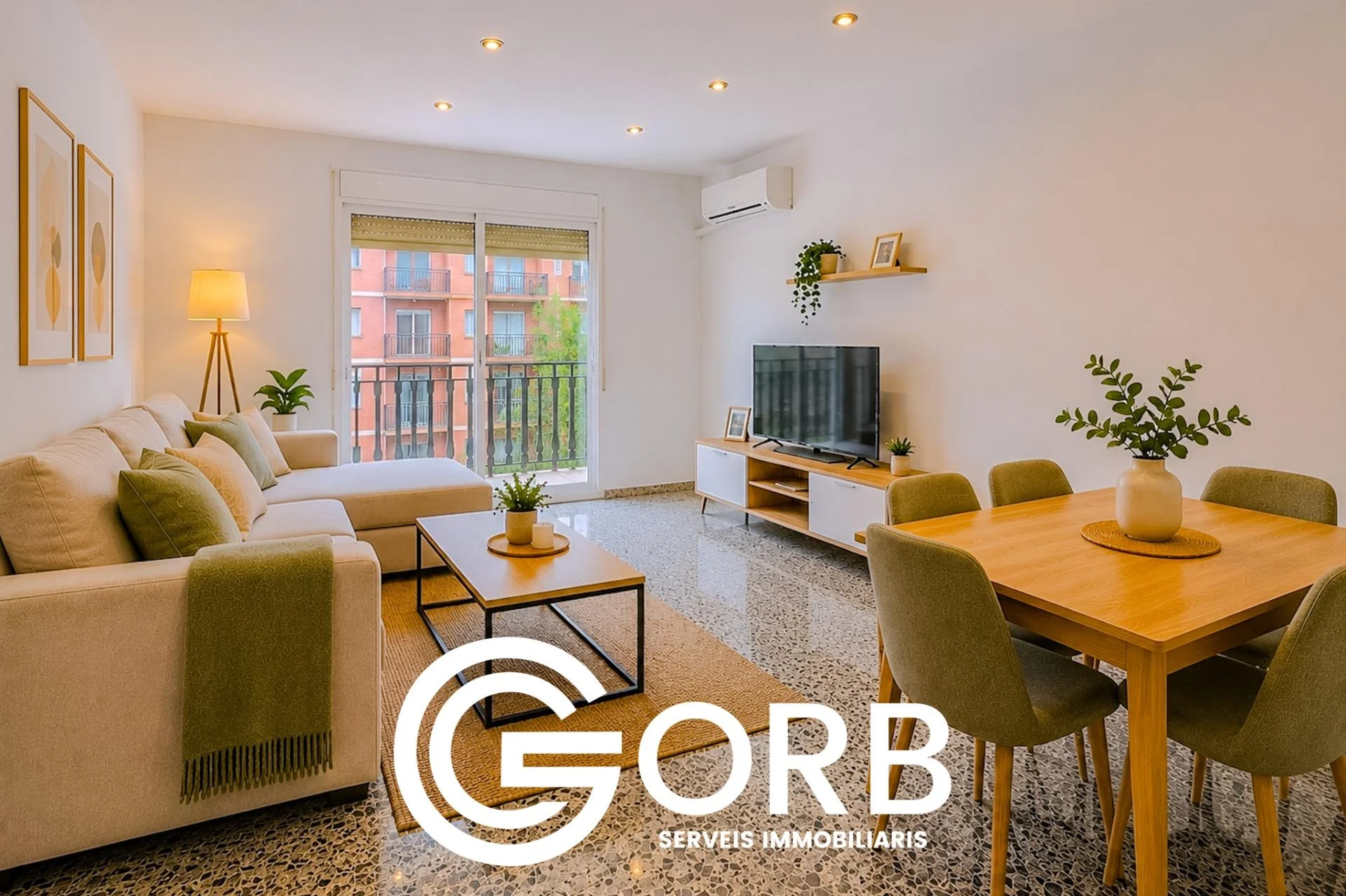 Three-bedroom flat in Els Molins