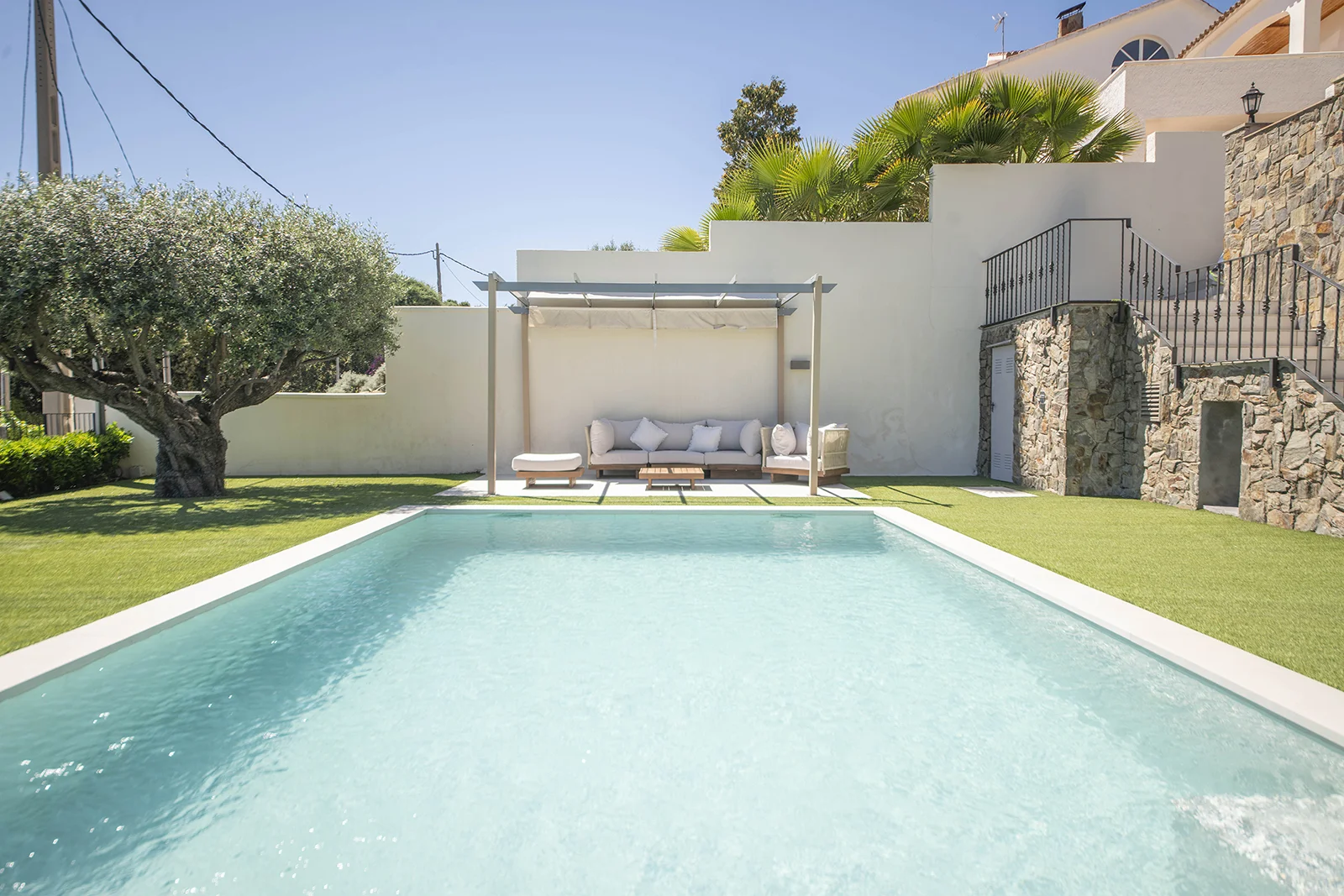 Renovated sea-view Mas Ram six-bedroom house