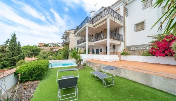 Chalet con vistas al mar en Can Torrent