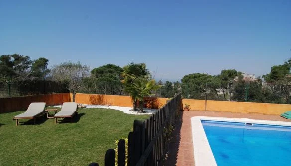 Chalet con vistas al mar en Tordera, 3 habitaciones