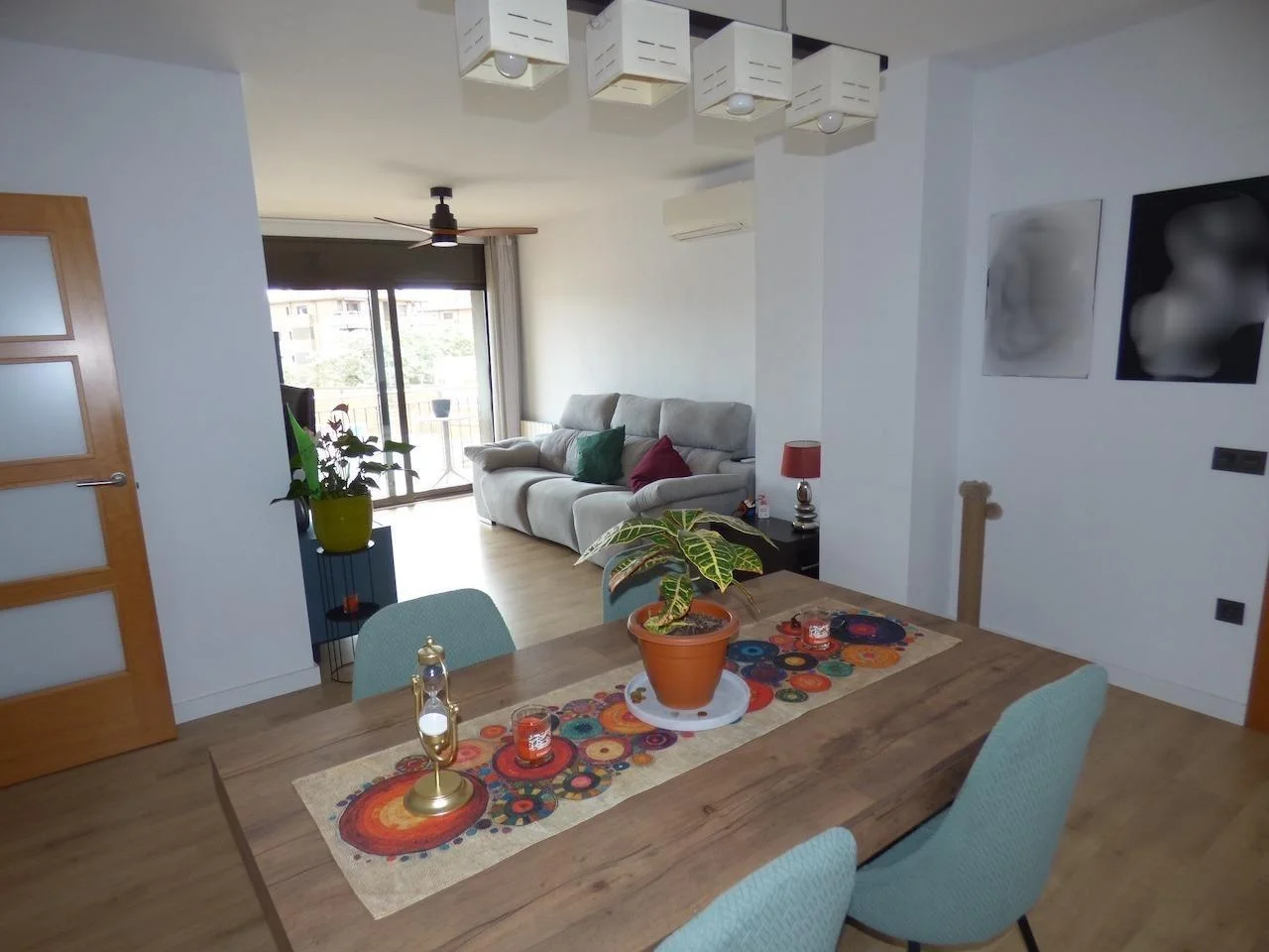 Bright exterior flat, 3 bedrooms