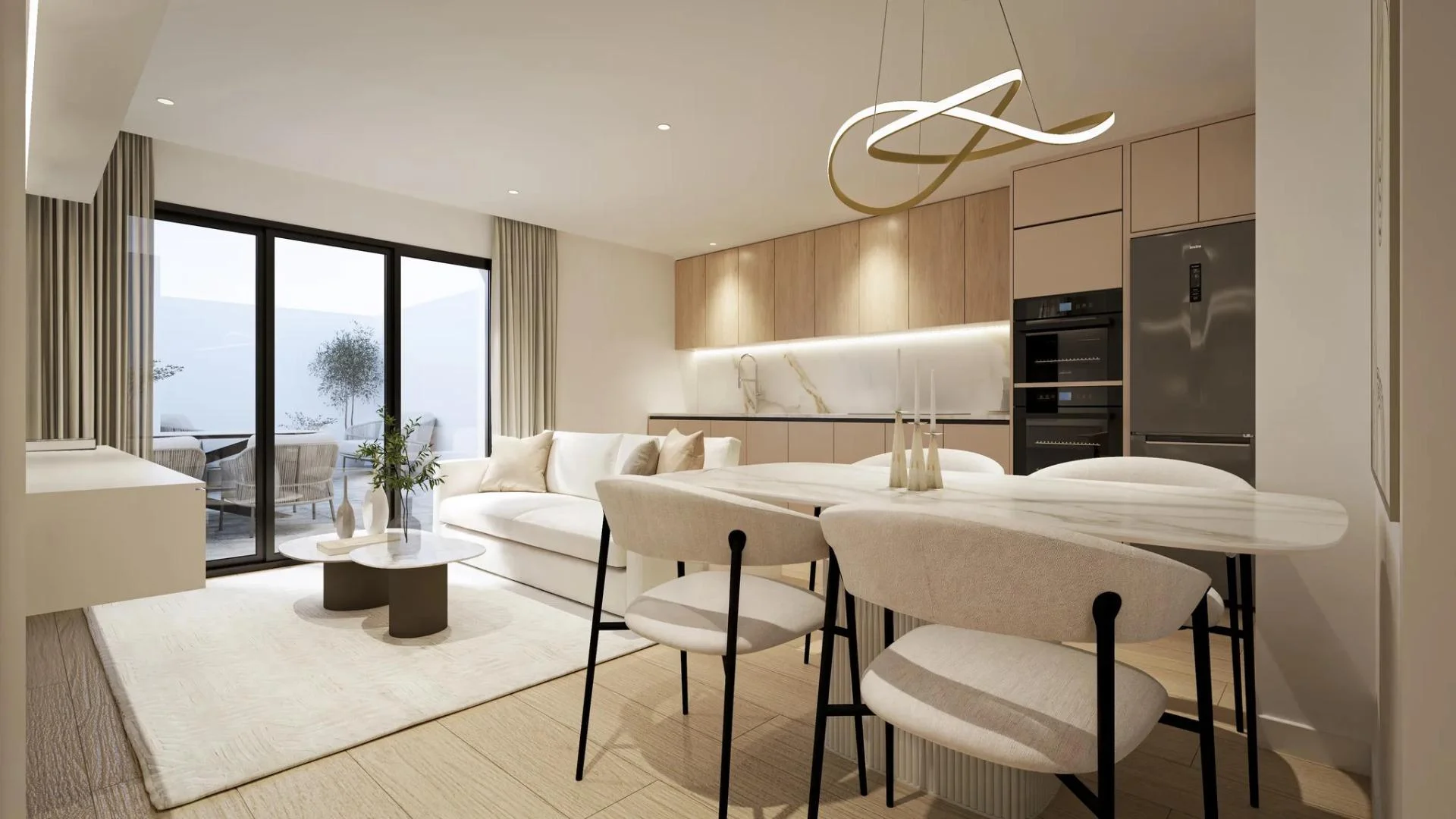 Piso nuevo en Tordera, terraza de 56 m²