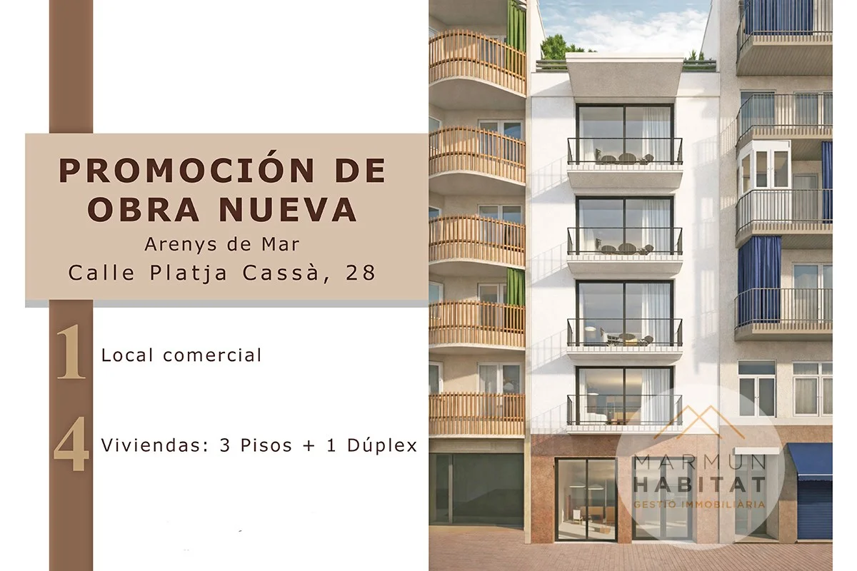 Piso de obra nueva frente al mar con vistas