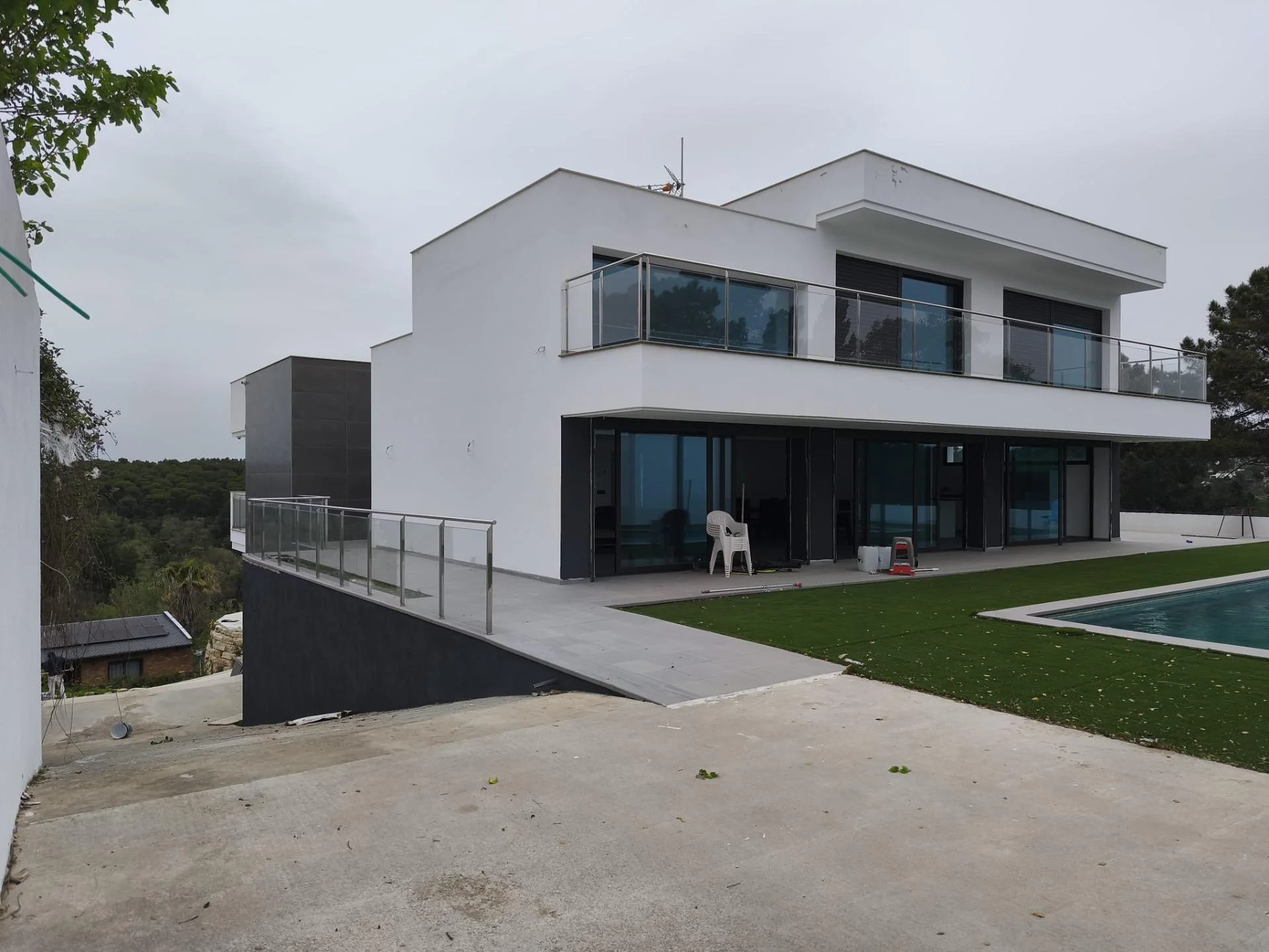Casa nueva en Vidreres con piscina privada