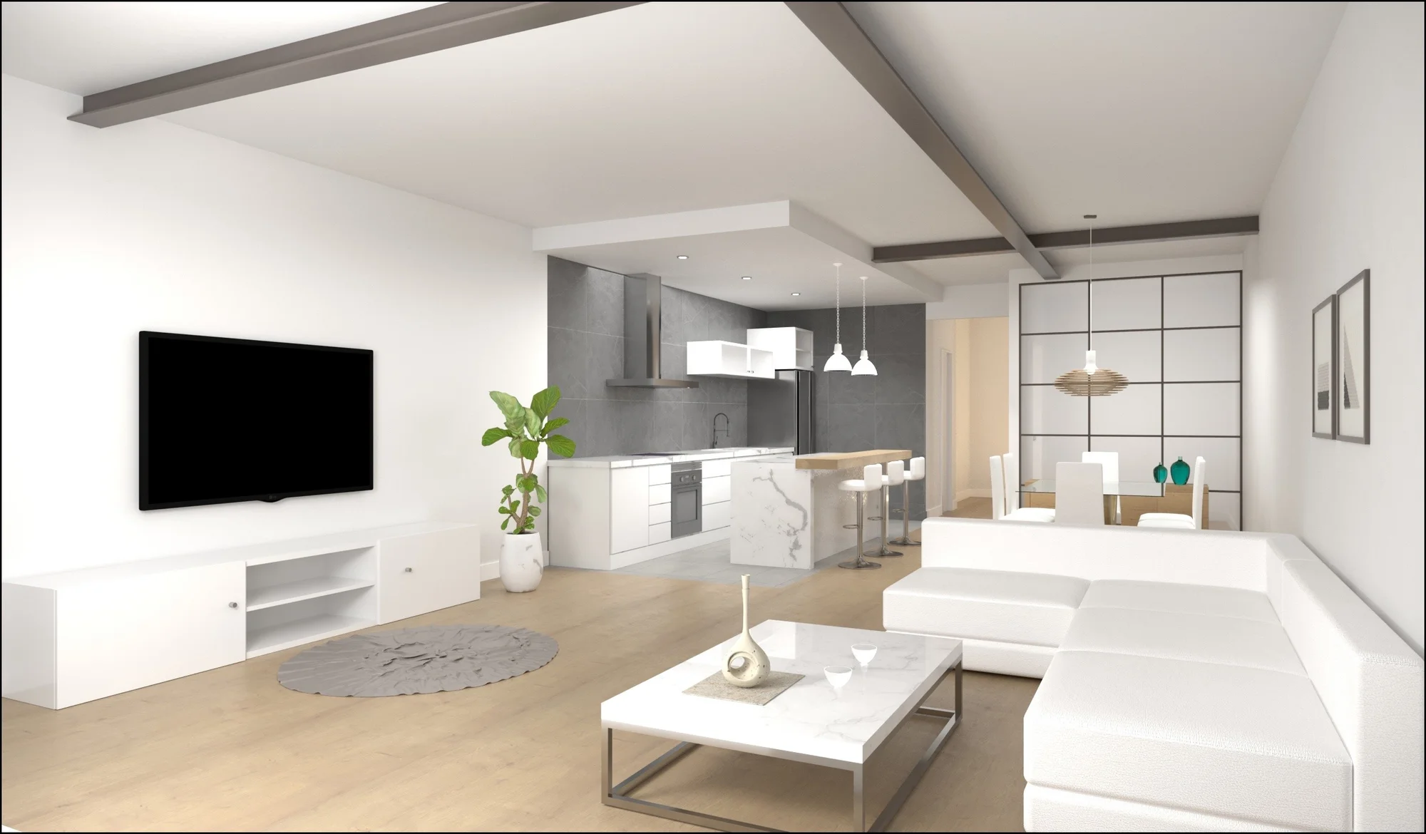Piso céntrico de 131 m² con terraza