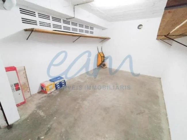Enclosed parking with storage potential