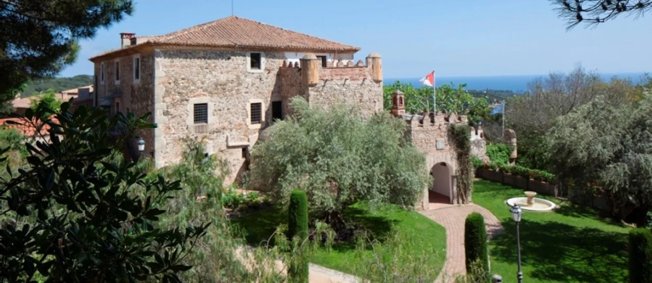 Restored historic castle with sea views