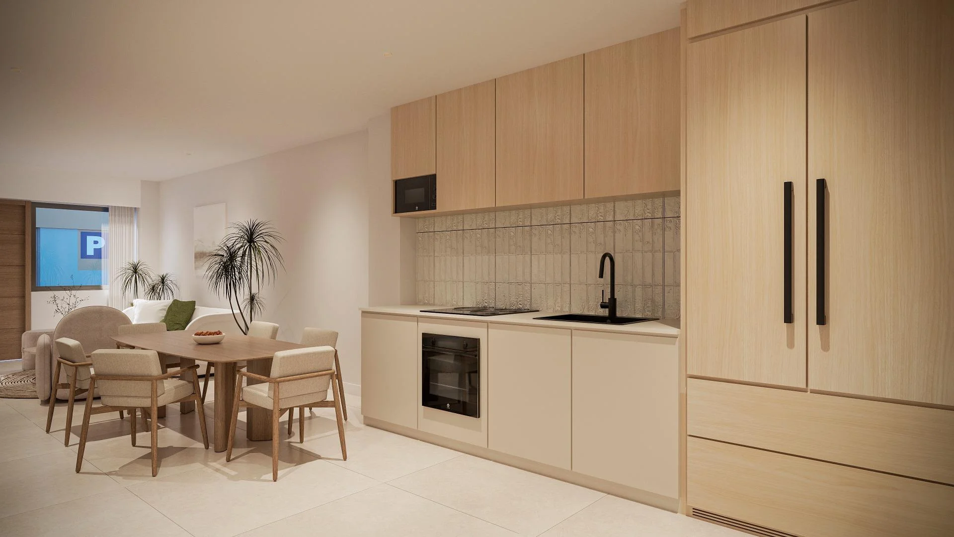 Apartamento nuevo de un dormitorio en El Grau