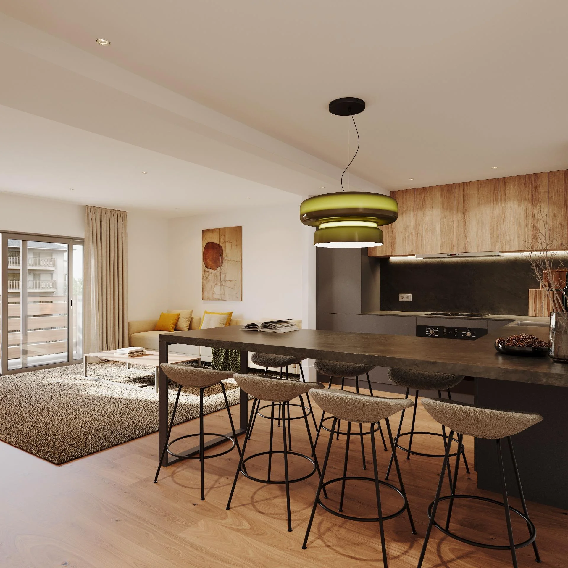 Apartamento céntrico reformado de 55 m²