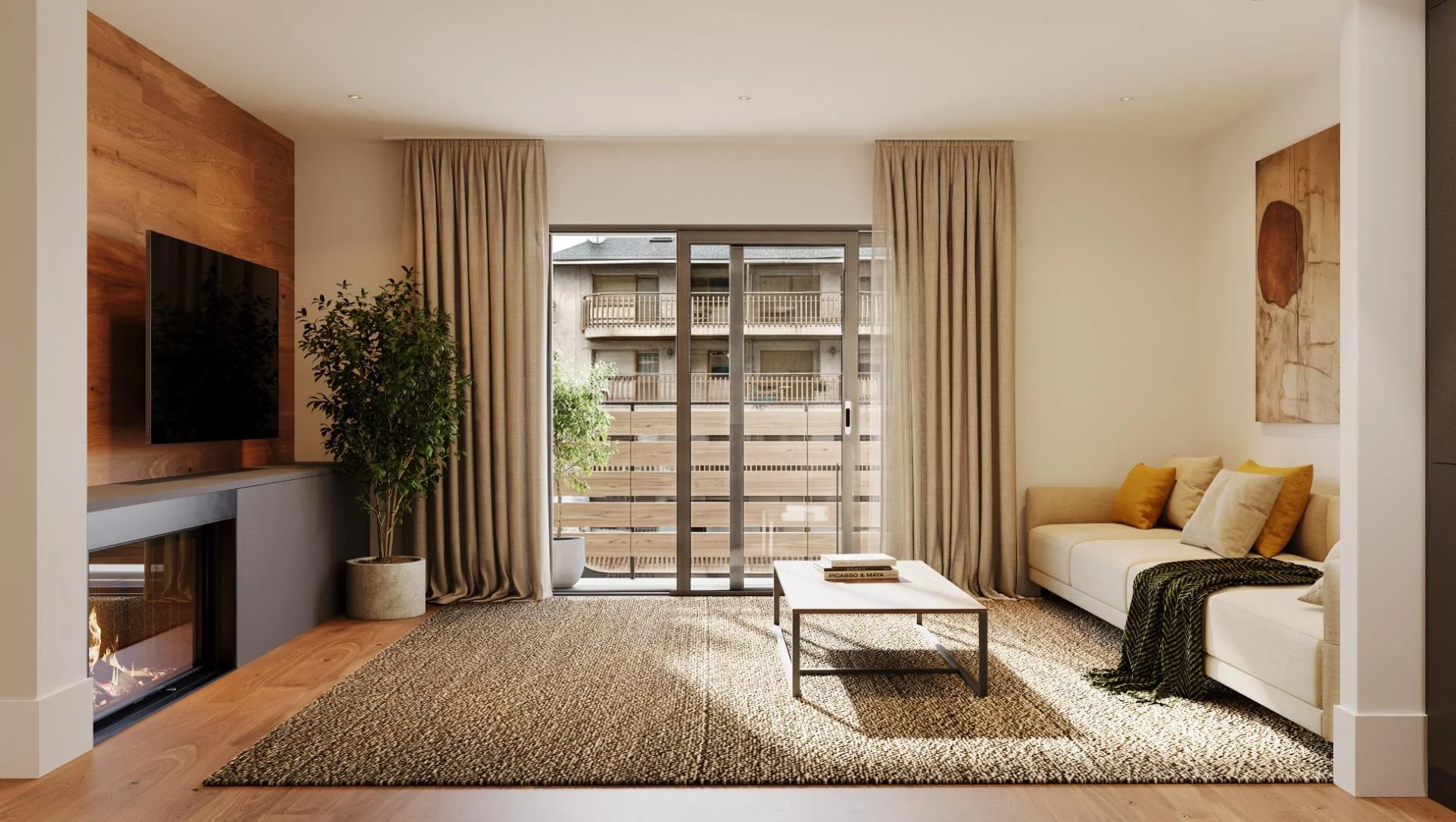 Apartamento céntrico reformado de 1 dormitorio