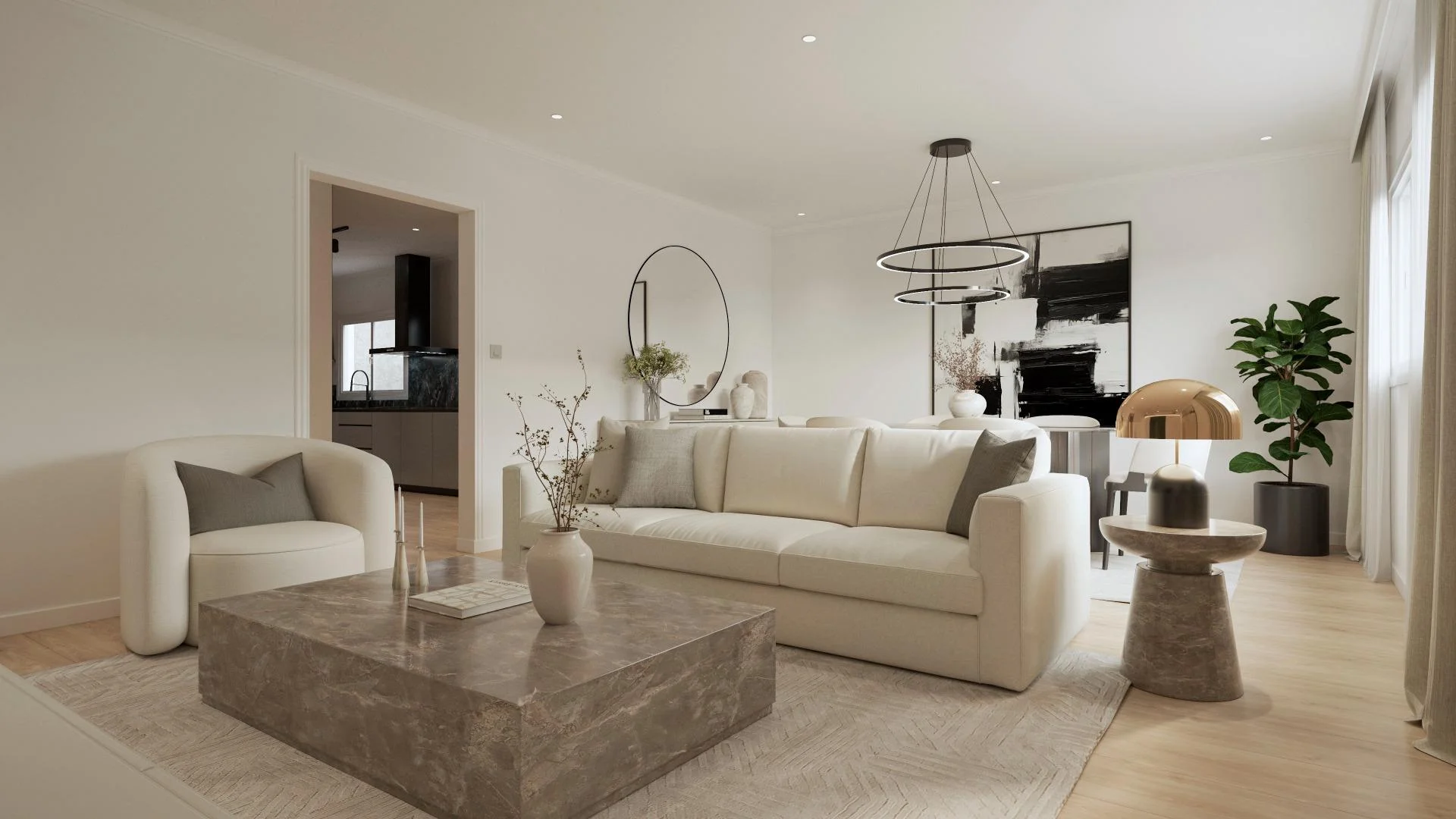 Reformed Galvany flat with three bedrooms