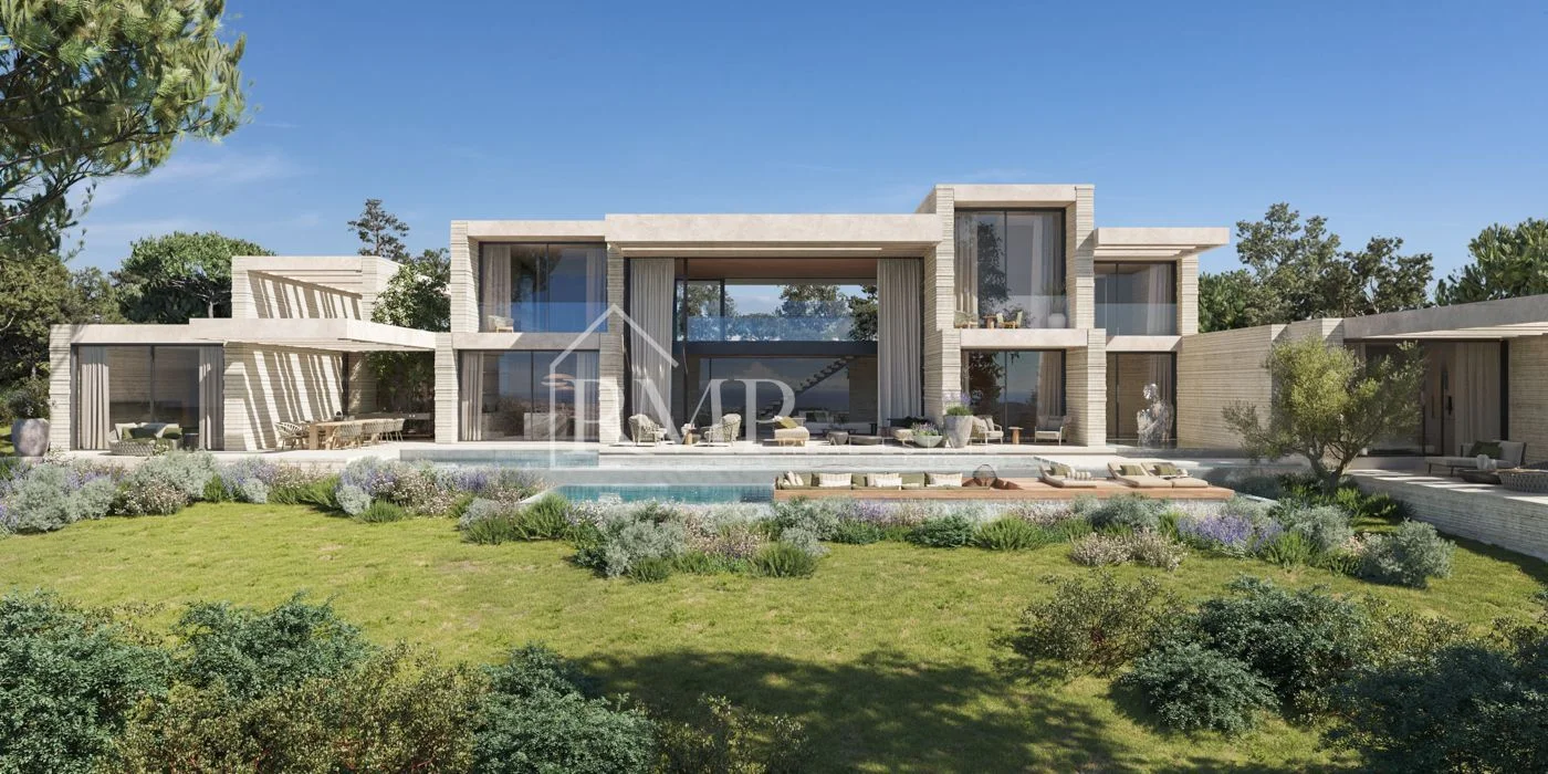 Luxury coastal villa with seven bedrooms