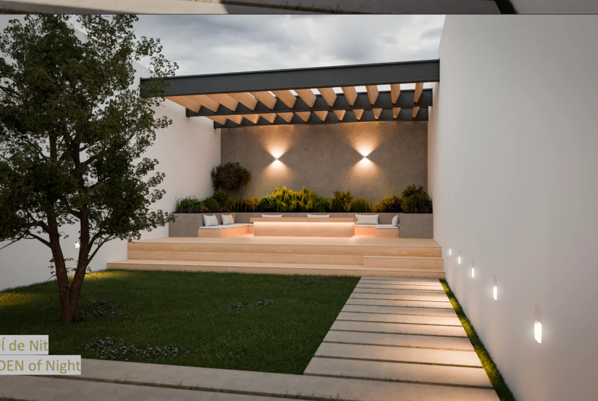 Piso reformado en Hostafrancs con jardín privado