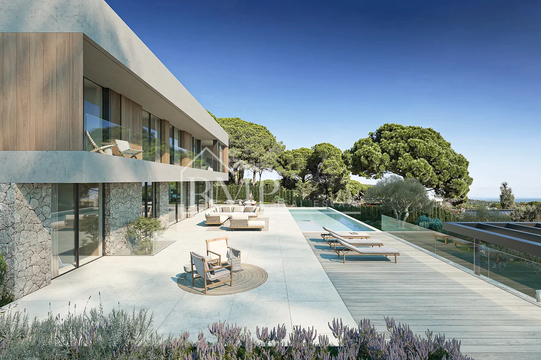 Villa proyectada en Rocaferrera, seis dormitorios