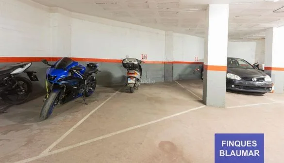 Small-car parking space in Arenys