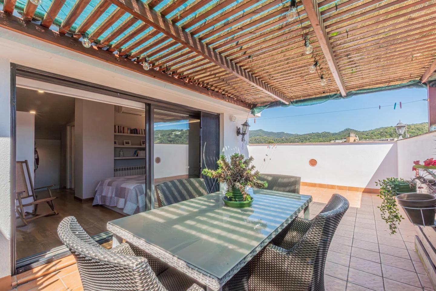 Ático dúplex de cuatro dormitorios en Sant Cebria