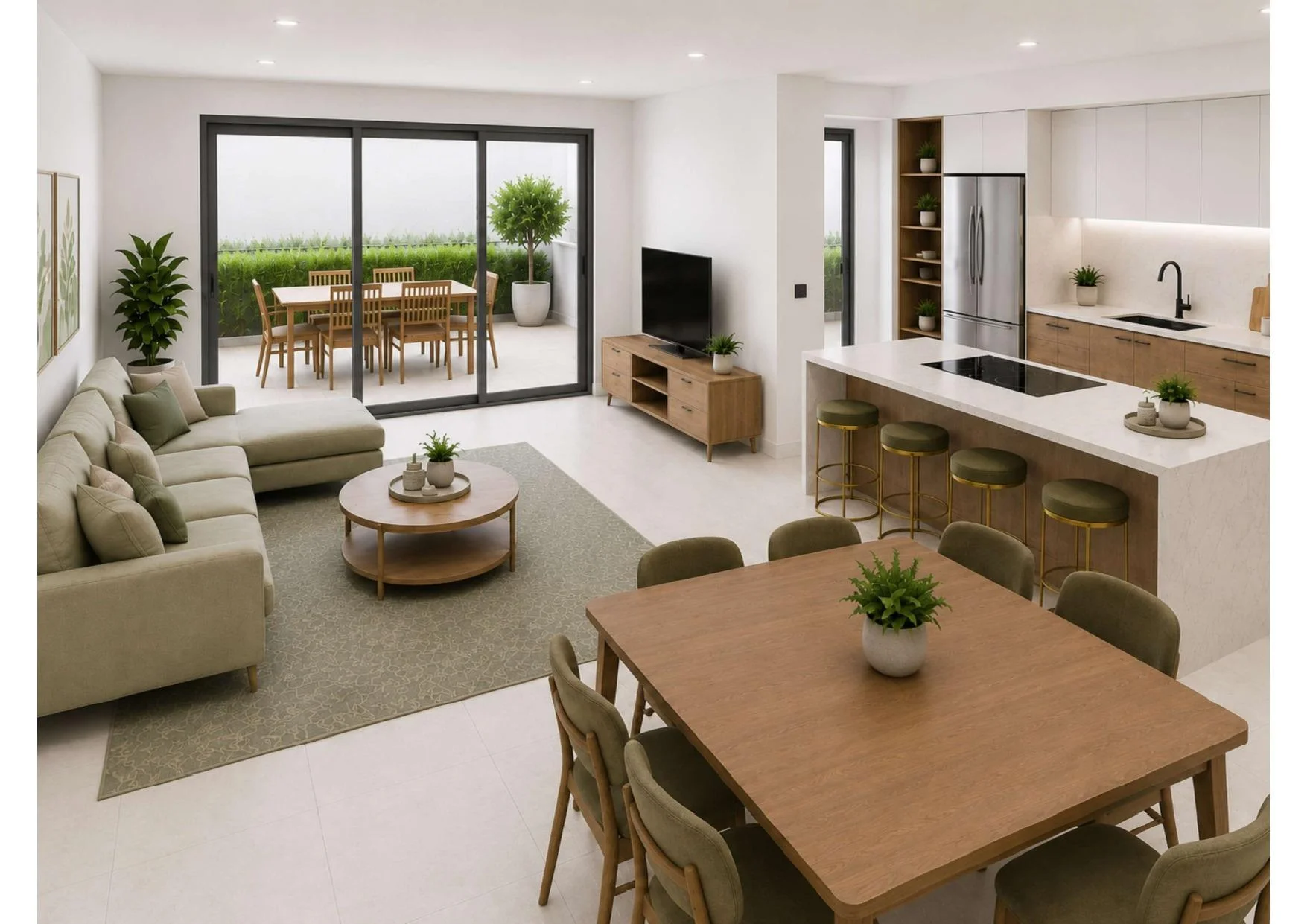 Piso nuevo en Centre, 2 habitaciones