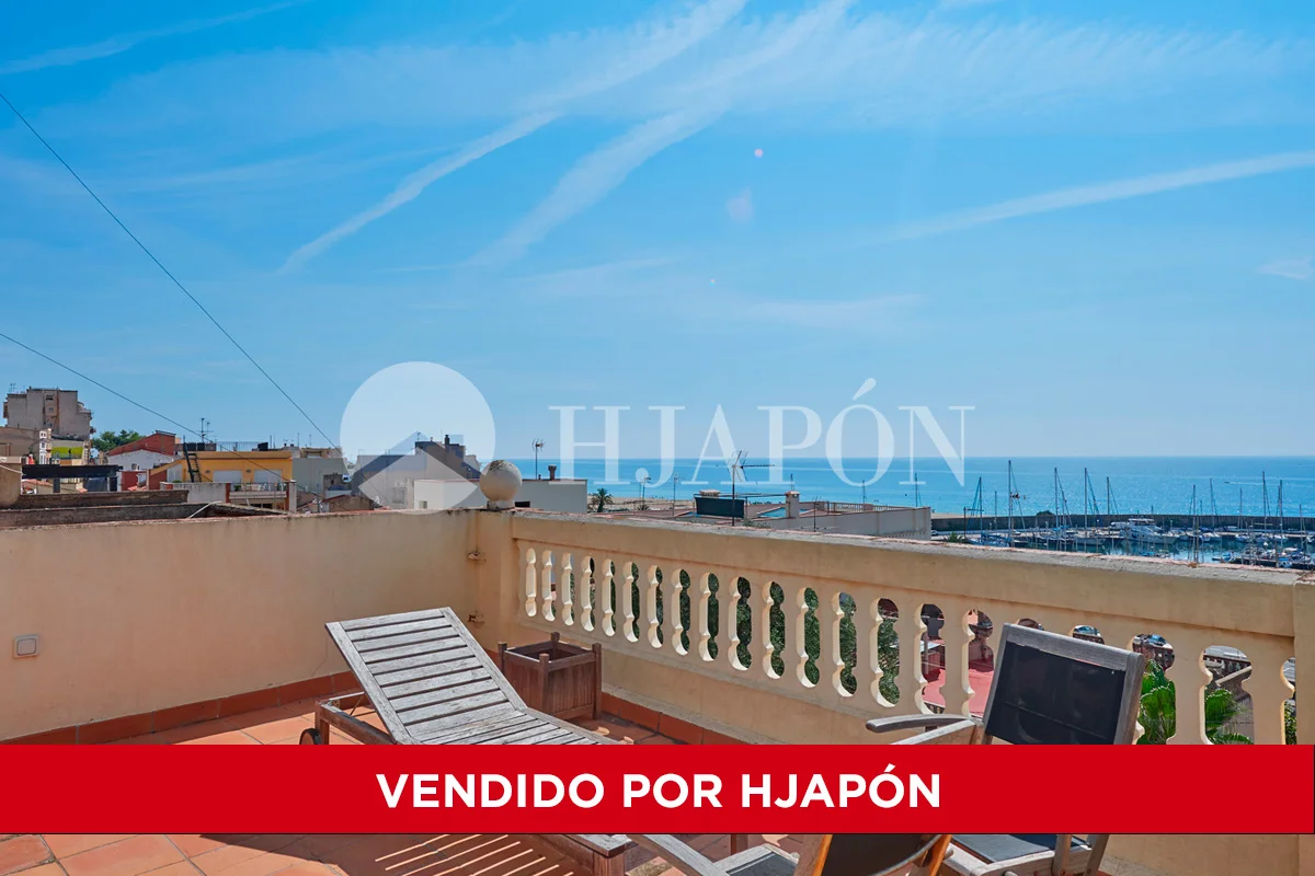 Casa rehabilitada en Masnou con vistas al mar