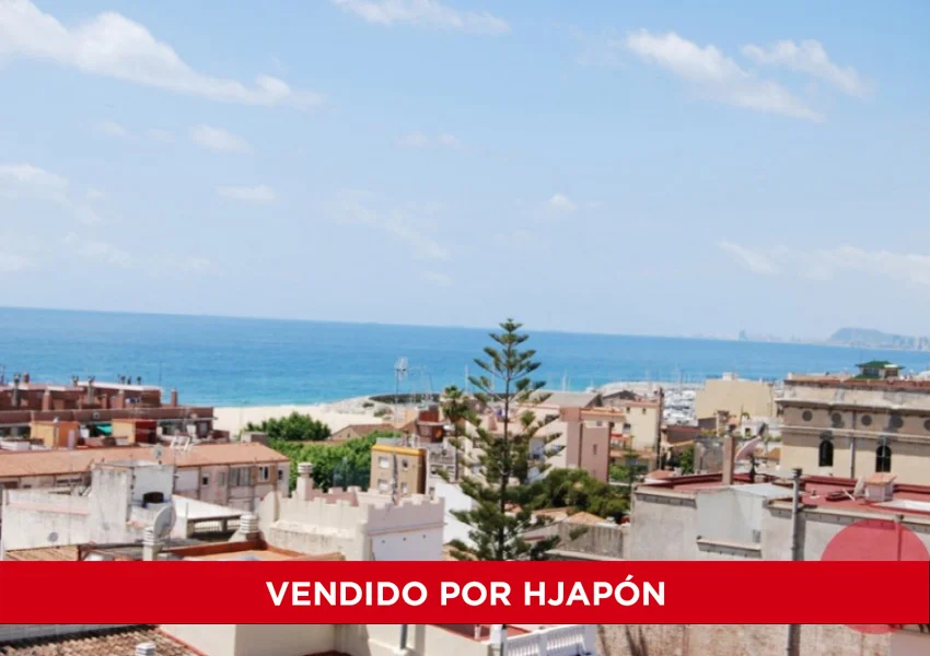 Ático vendido con vistas al mar