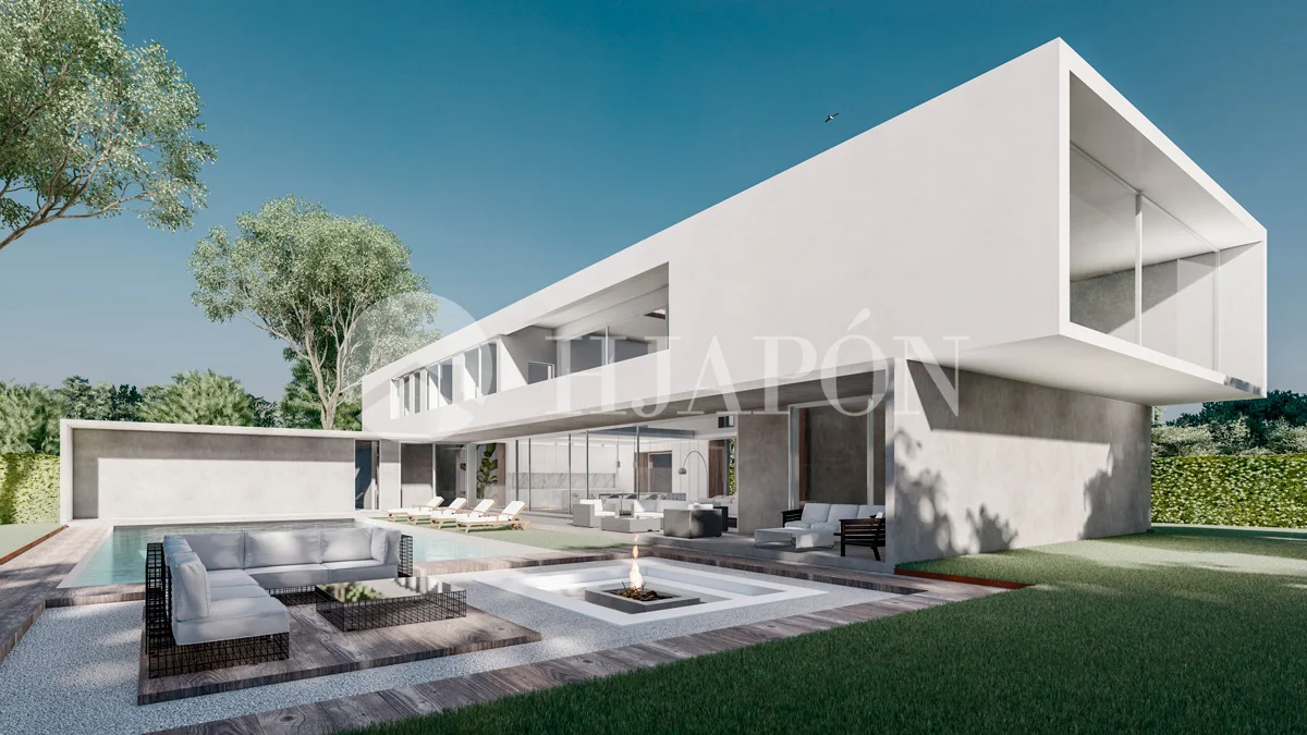 Parcela en Supermaresme con proyecto de villa de lujo