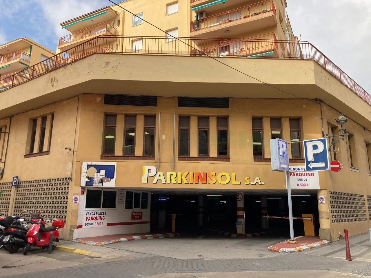 Calella parking space, 12 m²