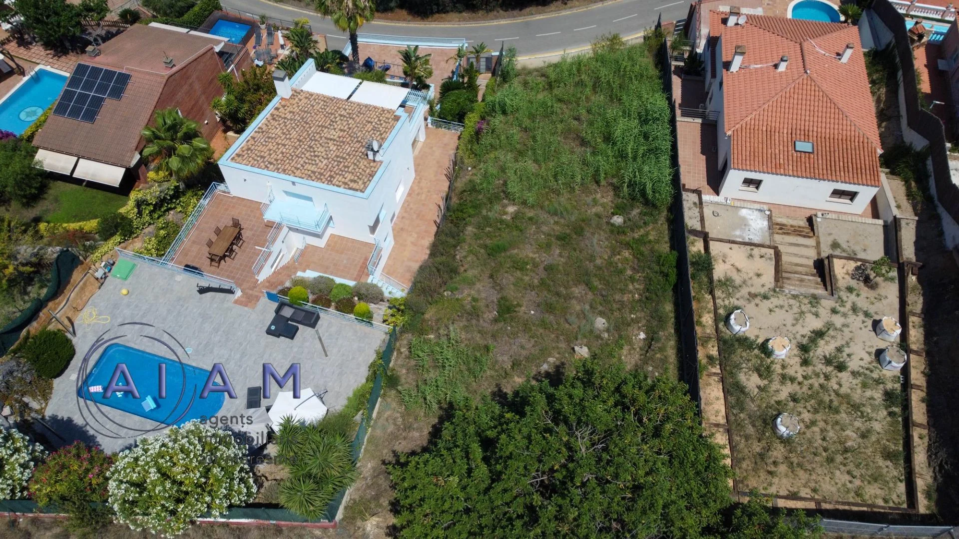 Calella Park plot with sea views