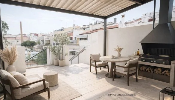 Central Mataró house with five bedrooms