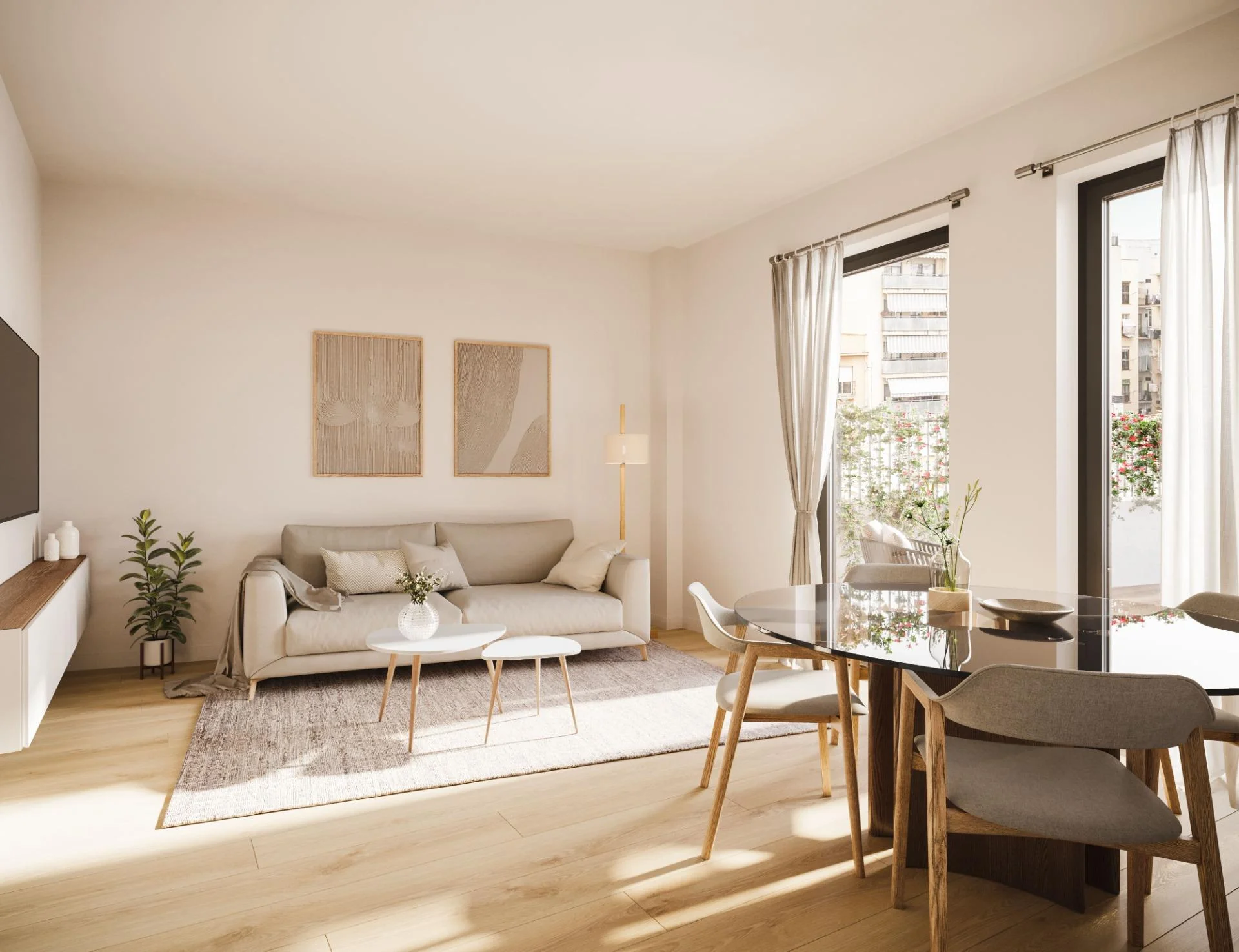 Apartamento nuevo en Eixample, 47 m²