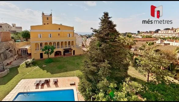 Chalet señorial en Teià con 11 habitaciones