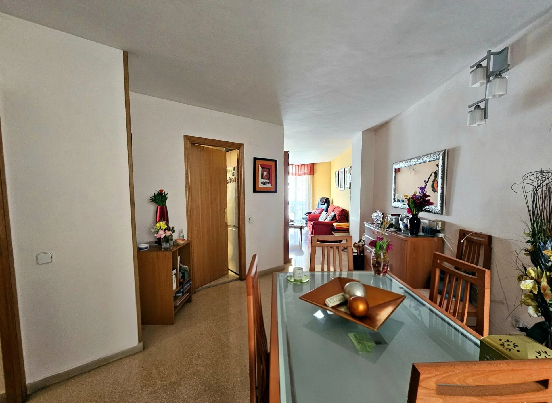 Three-bedroom Badalona flat with lift